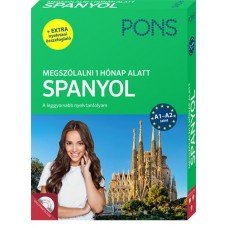 PONS Megszólalni 1 hónap alatt - Spanyol (könyv + CD+online)     24.95 + 1.95 Royal Mail